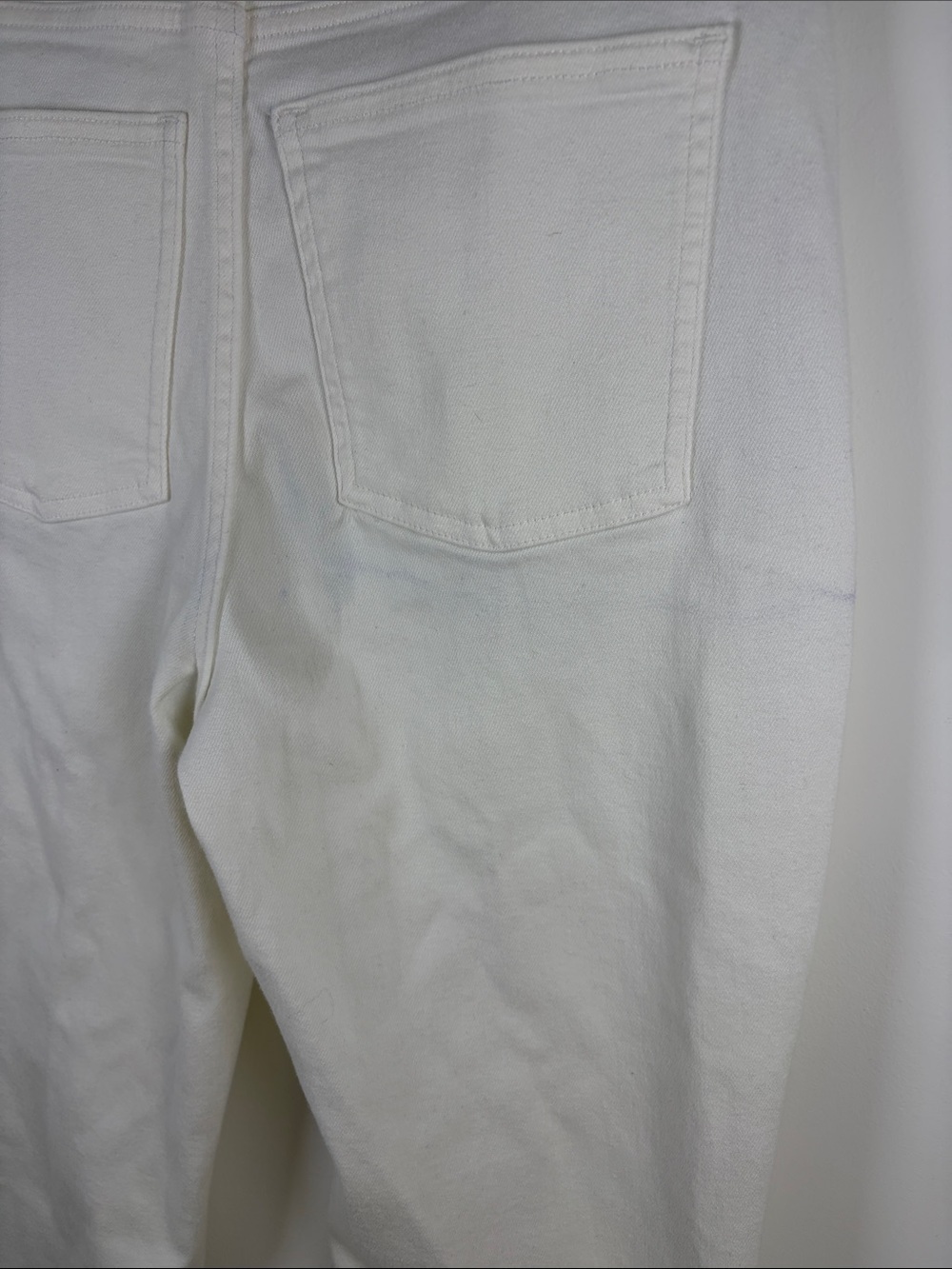 SPANX Lycra Flare High-Rise Jeans- Color: Linen Sz 10 *See Description* NWT Flaw - Picture 7 of 12